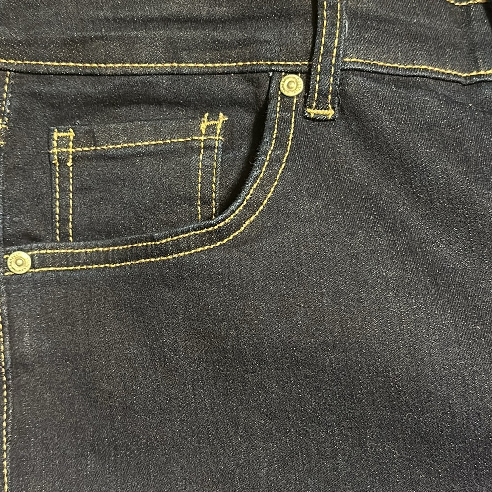 NWT Wonderly 5 pocket mid-rise skinny crop pants size 14R - Picture 7 of 14